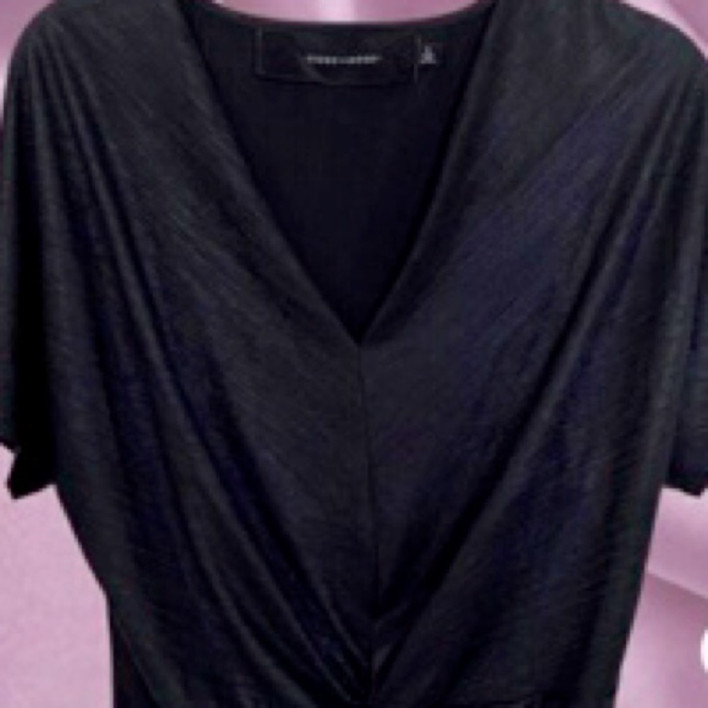 Metallic Code X Mode Sheen Top in Black, Small - Picture 3 of 4